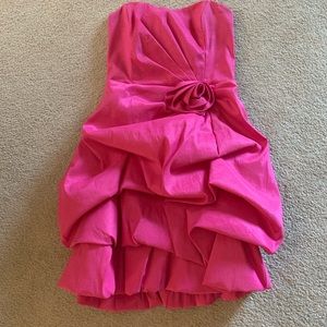 Hot pink formal dress from Windsor store